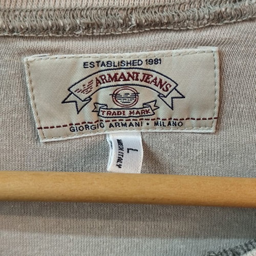 Armani Jeans t-shirt like new, beige, size L