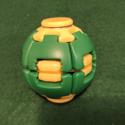 Colorful Decompression Ball Press & Spin Fidget Toy