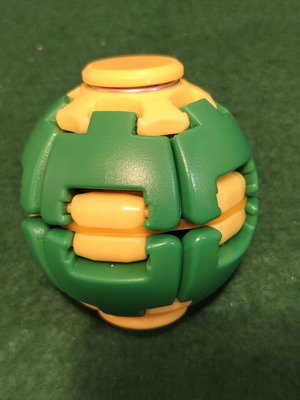 Colorful Decompression Ball Press & Spin Fidget Toy