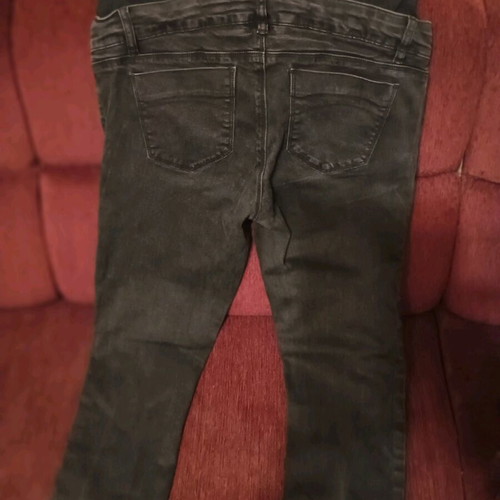 Maternity jeans pack of 2 used, size 40 and elastic black 30/34