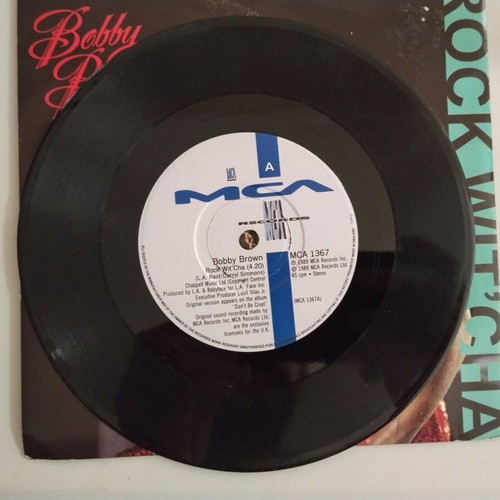 Bobby Brown Rock Wit'Cha 7'' vinyl used