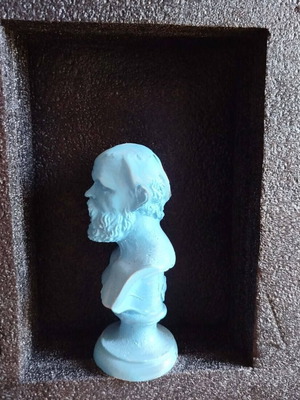 Socrates Philosopher Plaster Statue 15 cm Height Solid New