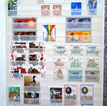 Stamps new, 500 from 6 countries