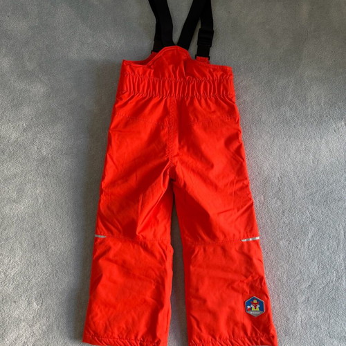 McKinley kids snow pants 5 years like new, orange