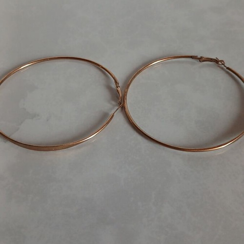 Hoop earrings used