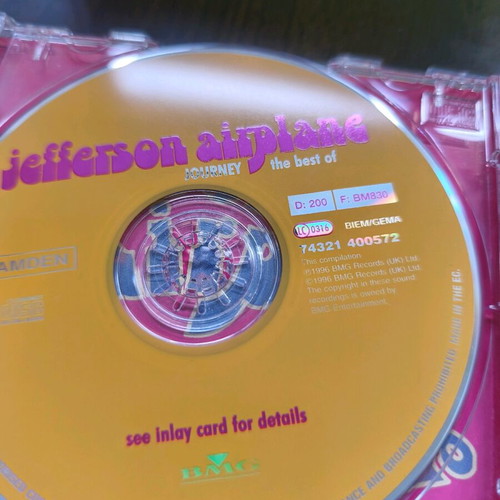 Jefferson Airplane CD collection like new, rock