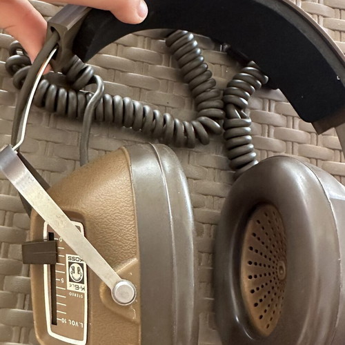 Koss K/6LC Vintage Stereo Headphones used, wired, 1970s