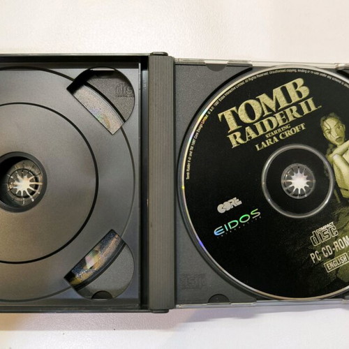 Tomb Raider II PC used, Greek edition Centric, 2 CD set