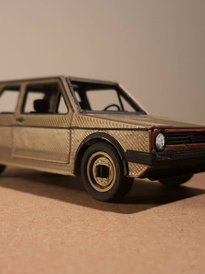 DIY Συναρμολογούμενο Μοντέλο VW Golf Mk1 καινούργιο