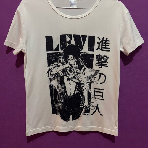 Levi Ackerman Attack on Titan T-shirt like new, size S