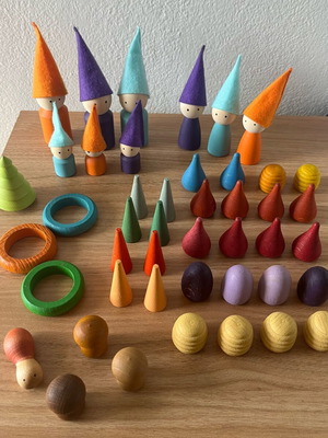 Grapat wooden Montessori toys like new