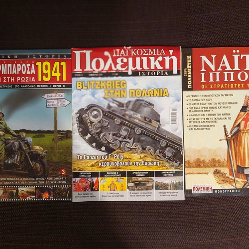 Military history magazines used, pack