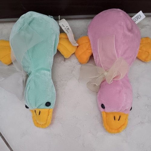 Plush ducks used, sold together