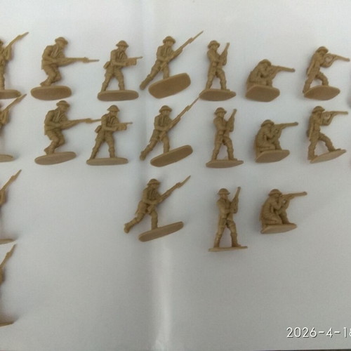 Airfix and Matchbox soldier figures collection like new