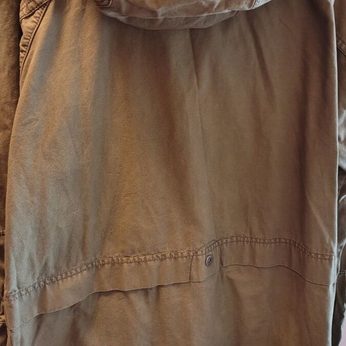 Pull & Bear men's jacket size L like new, khaki with hood