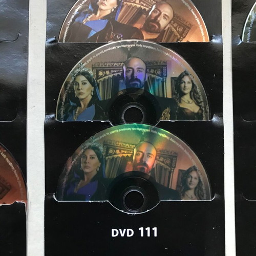 Suleiman the Magnificent third season DVD used, set of 9 discs