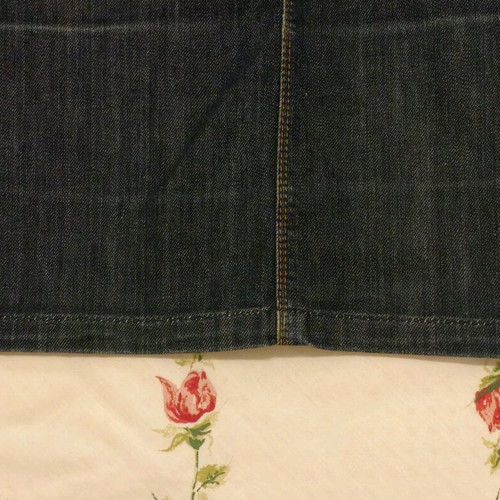 BSB denim skirt like new, size M 38 10, blue