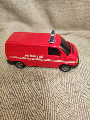 Cararama French Fire Brigade VW T5 Van 1:43 Diecast Used
