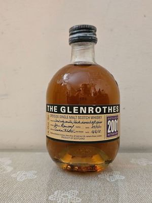 Glenrothes 2001-2015 whisky miniature new, 100ml 43%