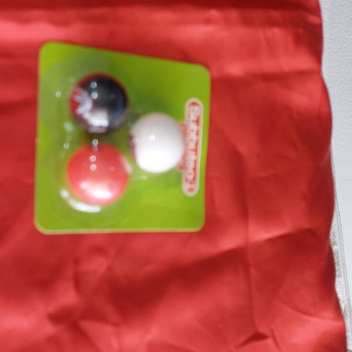 Subbuteo Milan balls pack of 3 new, authentic