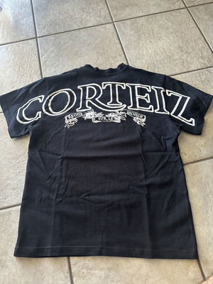 Corteiz Royal Heavyweight Tee medium size like new, black and white