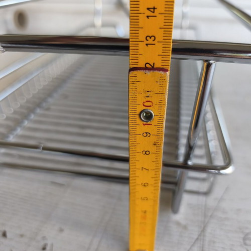 Stainless steel kitchen cabinet baskets new with heavy-duty sliding mechanism