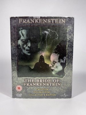 Frankenstein and The Bride of Frankenstein DVD used with English subtitles