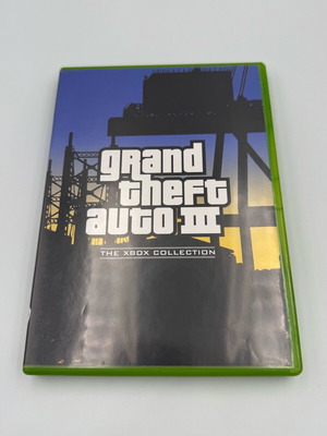 Grand Theft Auto III The Xbox Collection used for Microsoft Xbox