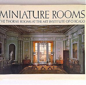 Λεύκωμα τέχνης  και εσωτερικής διακοσμησης " miniature rooms the thorne  Rooms at the art Institute