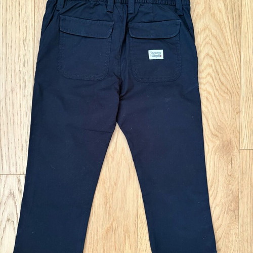 Tommy Hilfiger cotton twill pants dark blue, like new, size 2 years