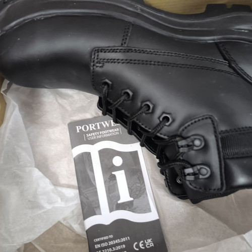 Portwest FD11 Foyle Safety Boots size 40 new black
