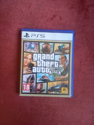 GTA V PS5 game like new, action