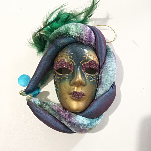 Vintage decorative wall mask used