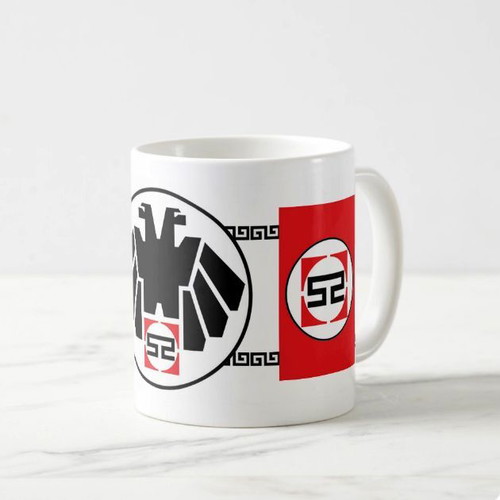 K4A Mug 11oz - 4th of August Party - Plevris - Political Memorabilia