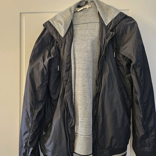 Φούτερ αδιάβροχο με επένδυση και φερμουάρ H&M σαν καινούργιο, μέγεθος S