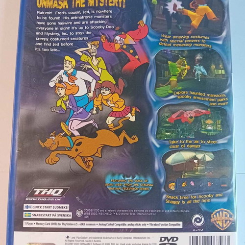 Scooby-Doo Unmasked PS2 game