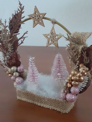 Christmas wreath new, handmade small