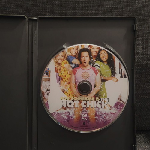 The Hot Chick DVD comedy with Greek subtitles