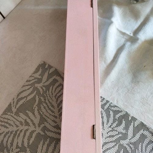 Jewelry box for girls with music, wooden pink ballerina 35.5x7cm like new