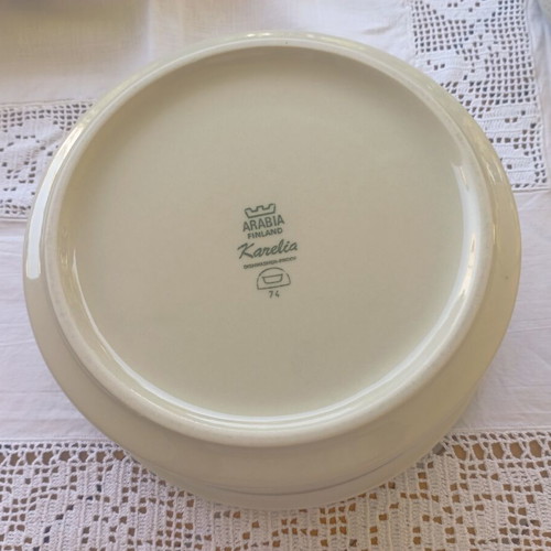 Vintage Arabia Karelia 9-piece dinnerware set