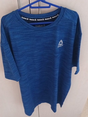 Reebok t shirt new, blue, size M