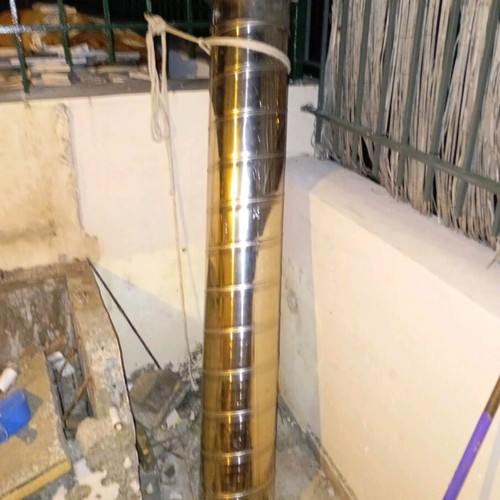 BBQ chimney with cap like new, length 170