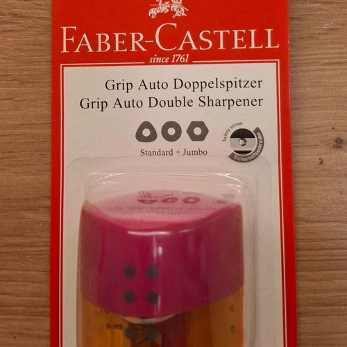 School folder with stickers, 4 pencils, Maped ruler and Faber Castell sharpener new