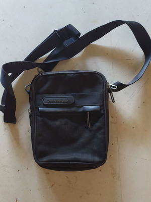 Calvin Klein black crossbody bag with 4 compartments