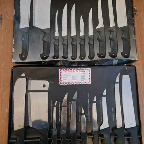 Knife set unused 10 pcs in box