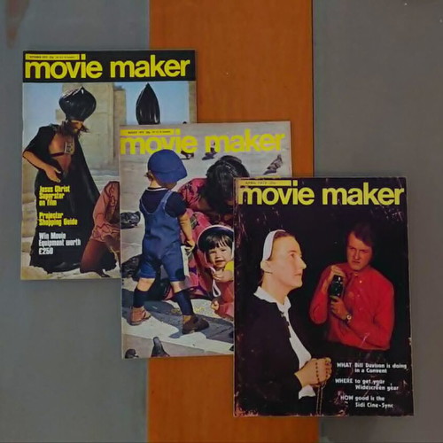 MovieMaker magazines like new, set of 20, 70s super 8mm cinema