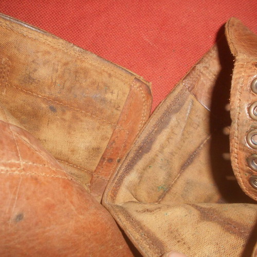 Greek Army Soldier Campaign Boots 1950-1970 used
