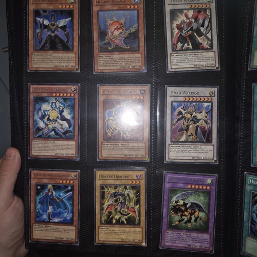 Yugioh Binder used with mostly very good condition cards