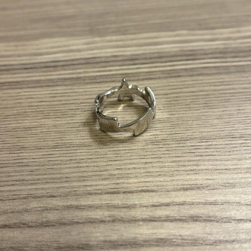 Fo Bizou Ring Silver Color New