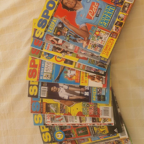 Sporty magazines 2011-2015 with posters gift